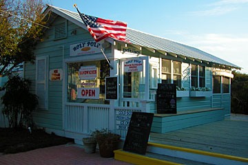 Roly Poly sandwich shop at Seaside, Florida