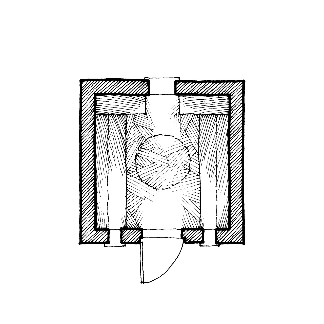 cistern buttery plan