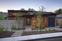 LEED for Homes award-winning Modernist house turns its back on the street