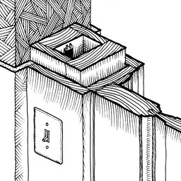 masonry electrical jamb