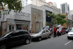 Sao Paulo, Brazil high-end shopping street