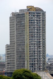Sao Paulo, Brazil low-income housing tower