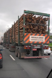 Sao Paulo, Brazil tractor-trailer super rig