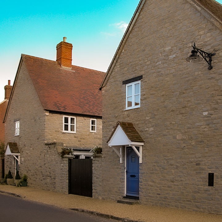 houses in Poundbury, England