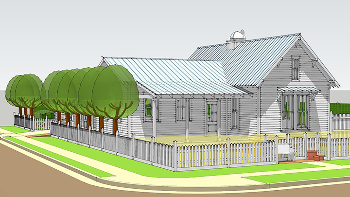 SmartDwelling II street corner view