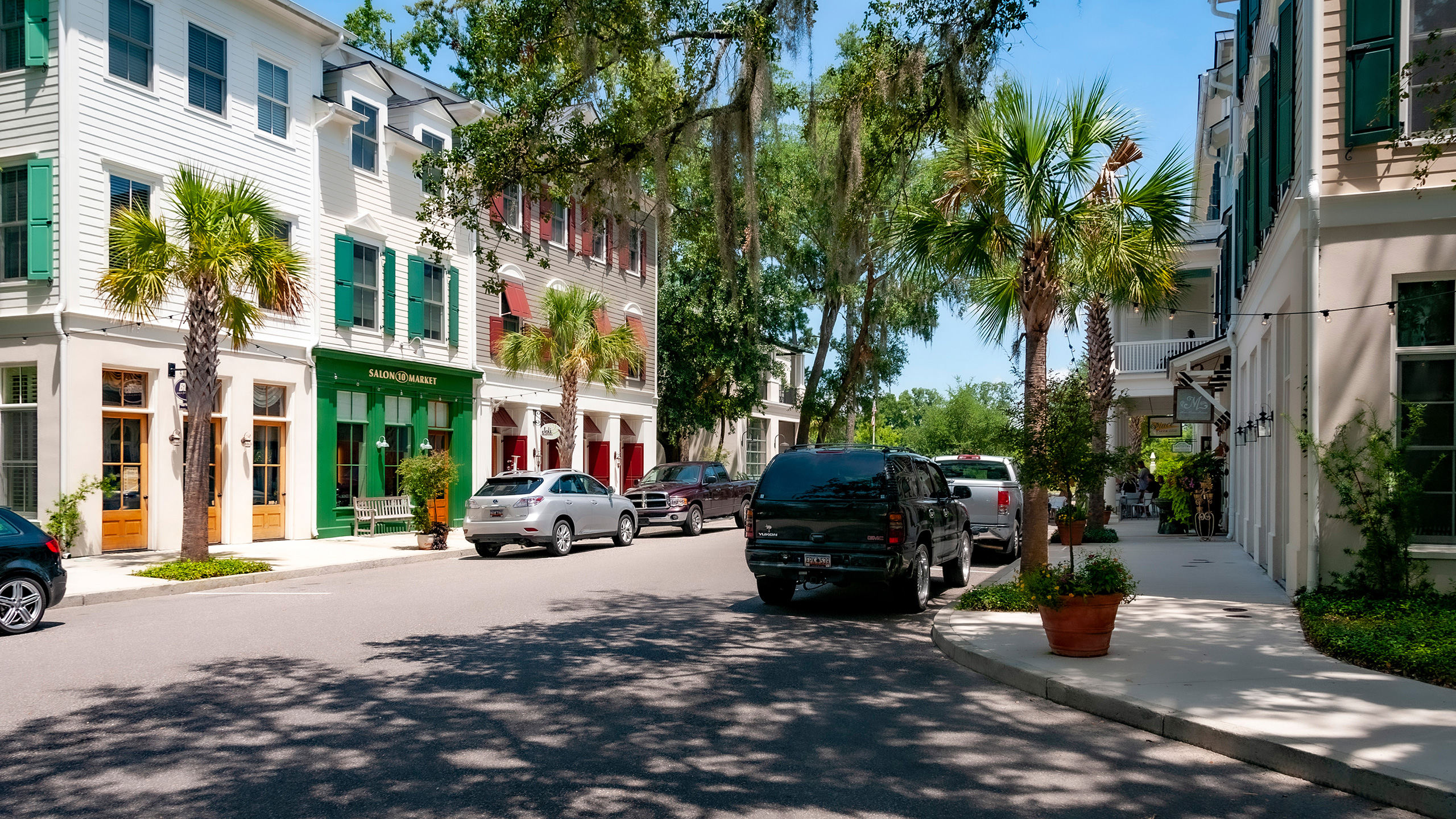 Habersham town center near Beaufort, South Carolina
