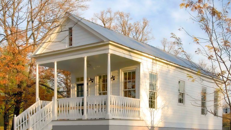 Katrina Cottages were the precursors to SmartDwellings, most of which have been designed by Urban Guild members. Wanda and I designed this one, which is Katrina Cottage VIII. &copy;2006 Stephen A. Mouzon