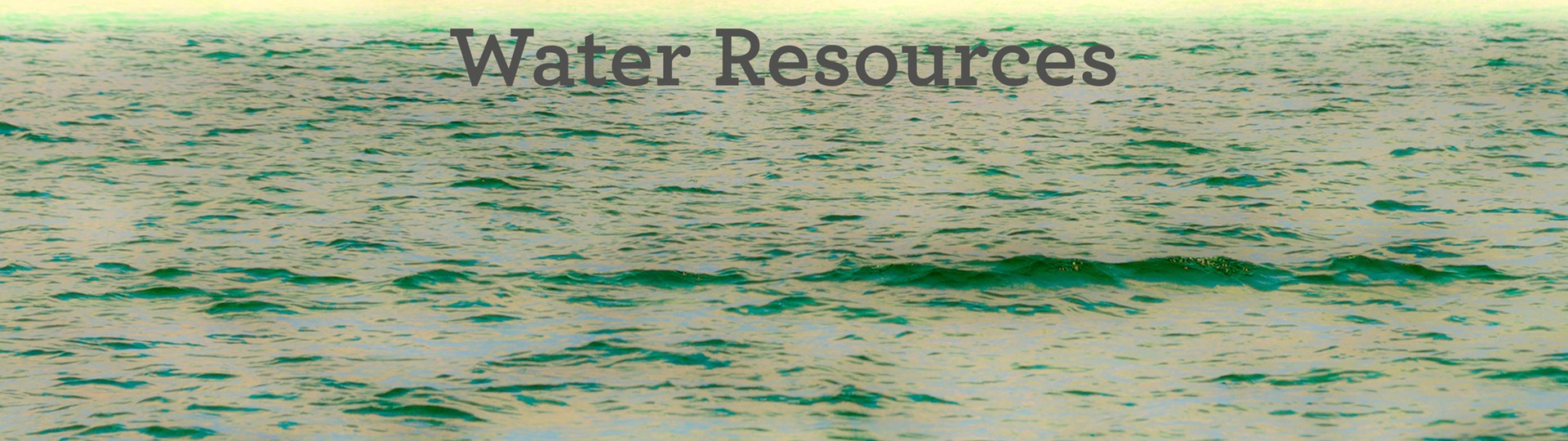 water-resources